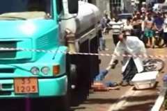 まともに運転できない状態で本線に出てきたバイクが・・・