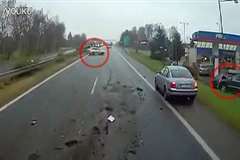 スピードの出しすぎと前方不注意でこんな事故が起こる